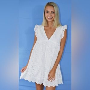 Macys small white dress